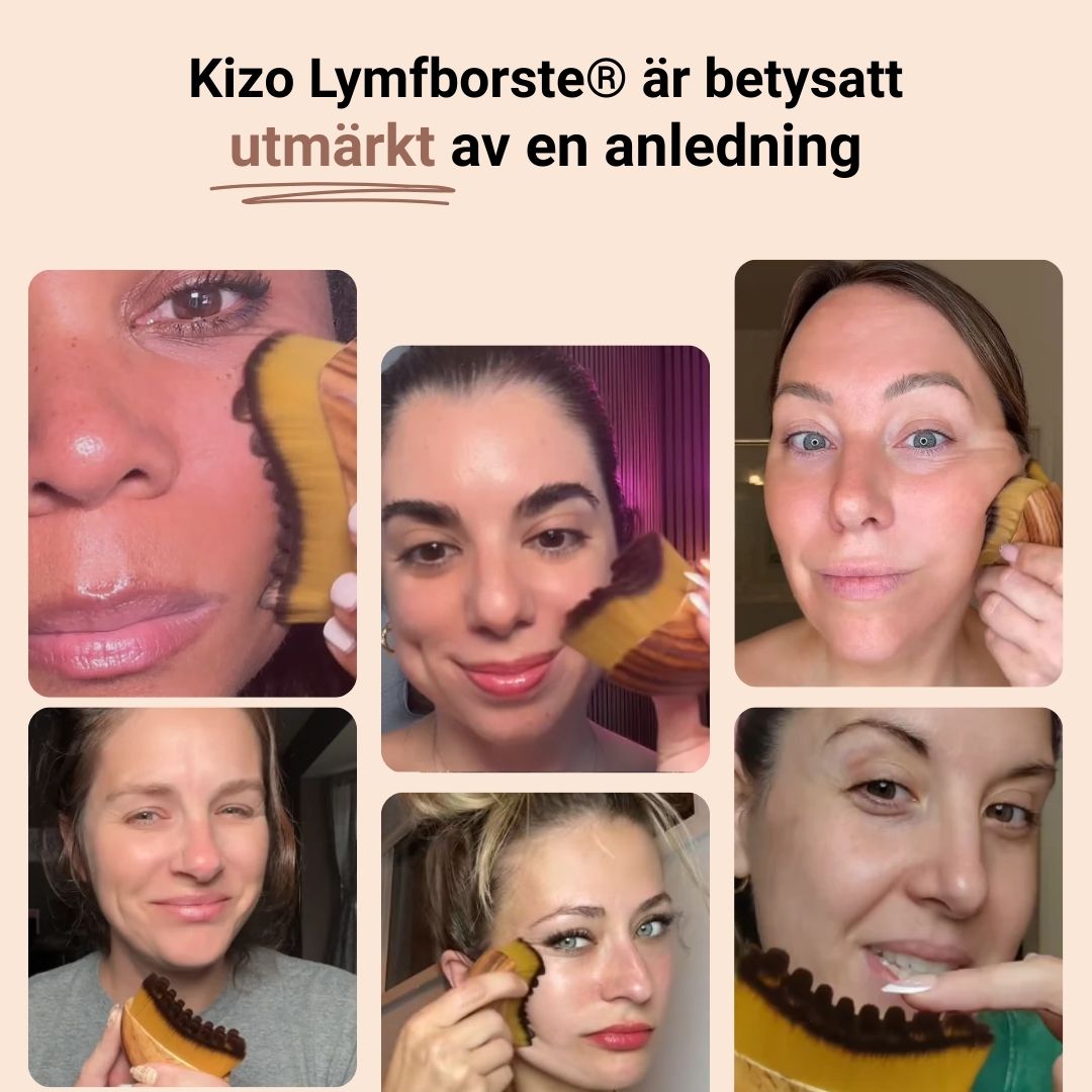 Kizo Lymfborste - Din dagliga lyxritual för ansiktet