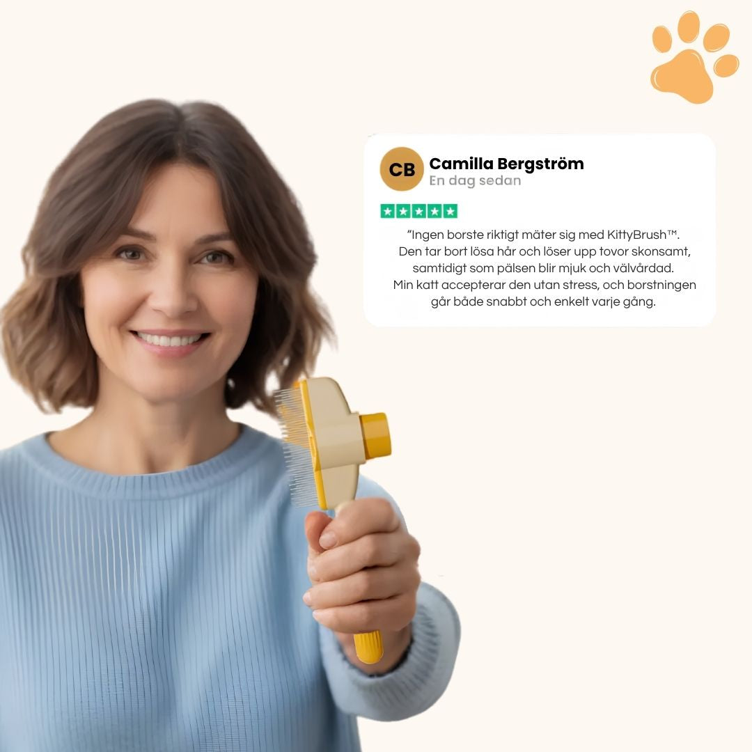 KittyBrush™ - Borsten som fångar upp katthår