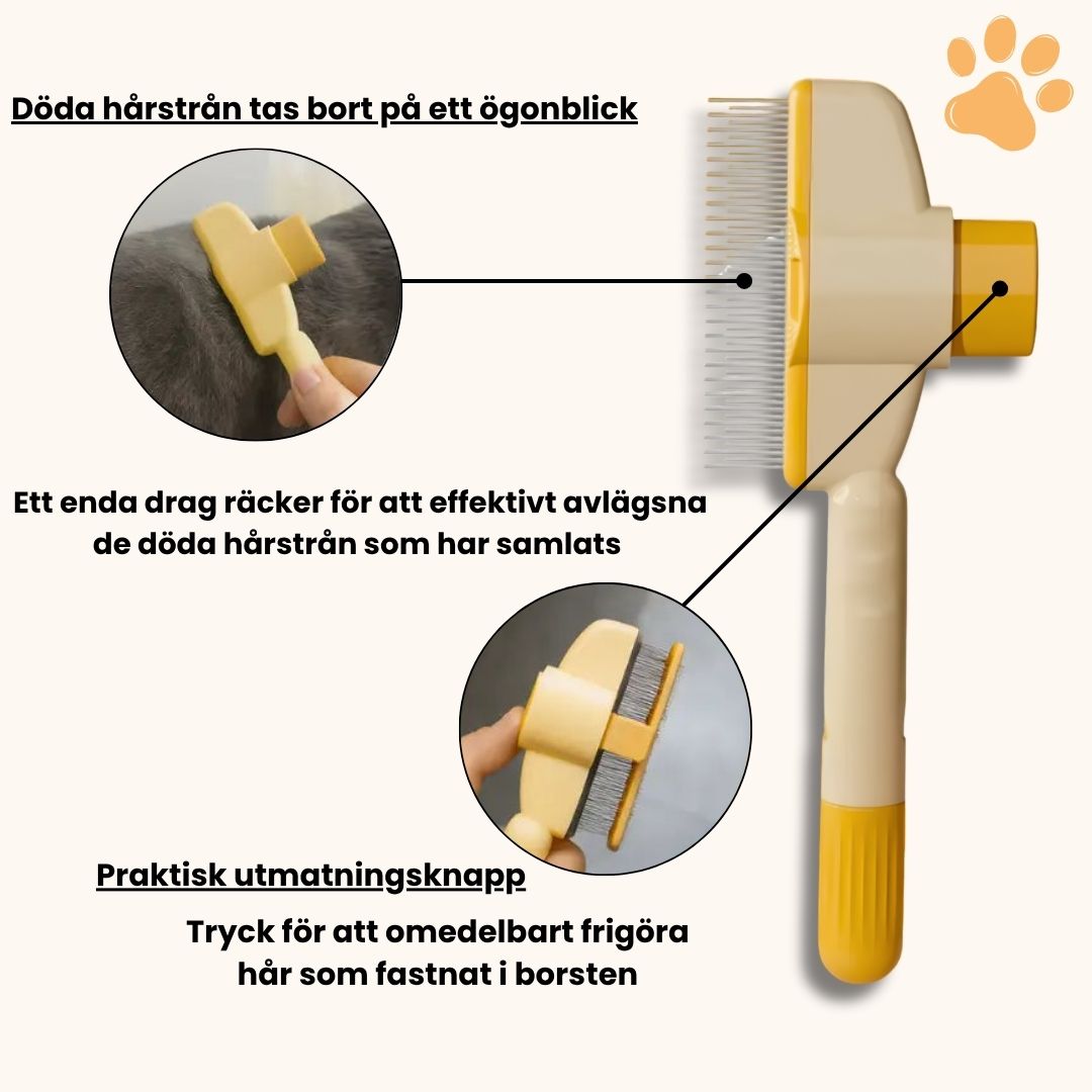 KittyBrush™ - Borsten som fångar upp katthår